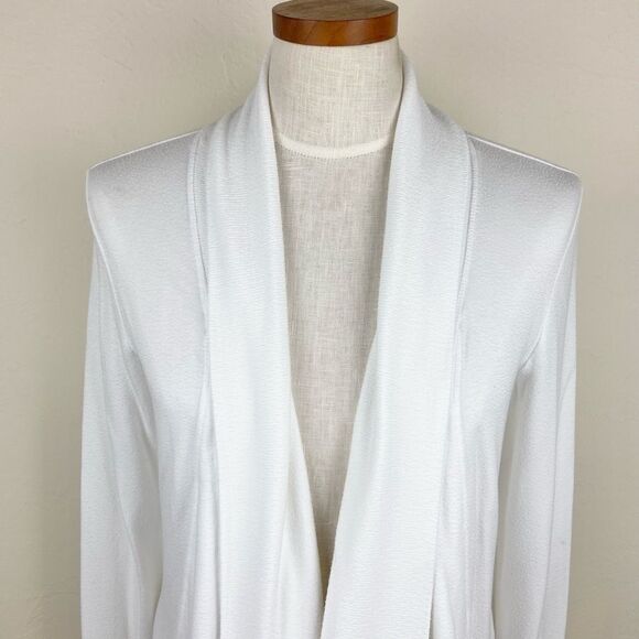 Athleta Pranayama Restore Wrap Pocket Cardigan - White - Picture 4 of 7